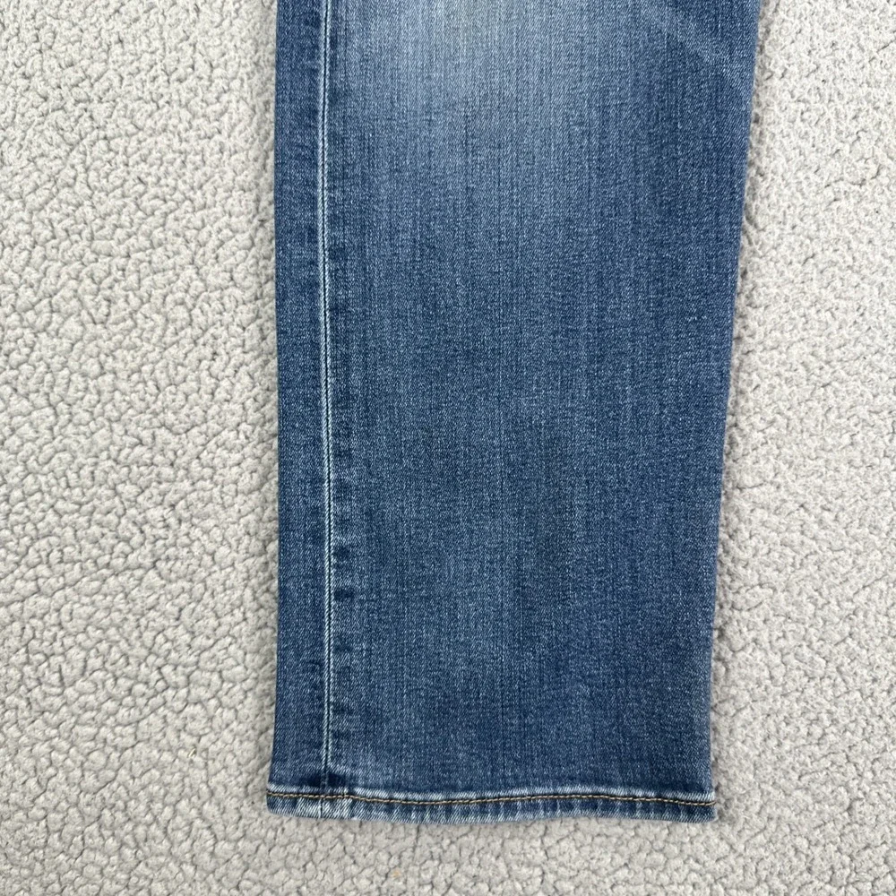 Levi's 501 Original Button Fly Jeans Men 36x30 Blue Straight Leg Stretch Cowboy